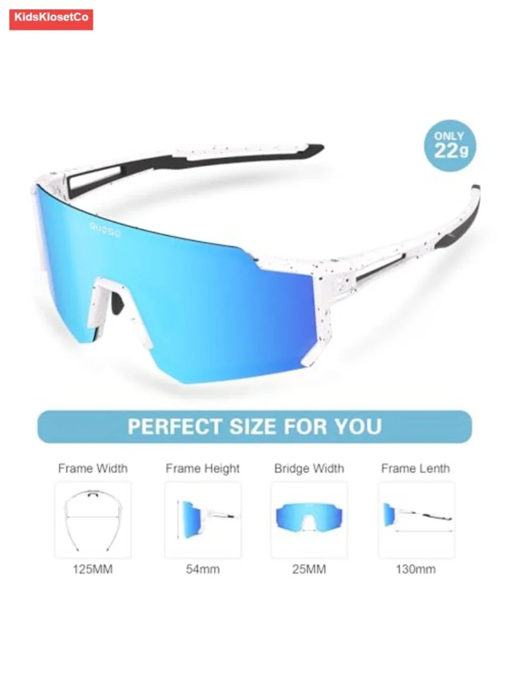 Kids Polarized Sunglasses UV Protection Sports Sunglasses Lightweight TR90
